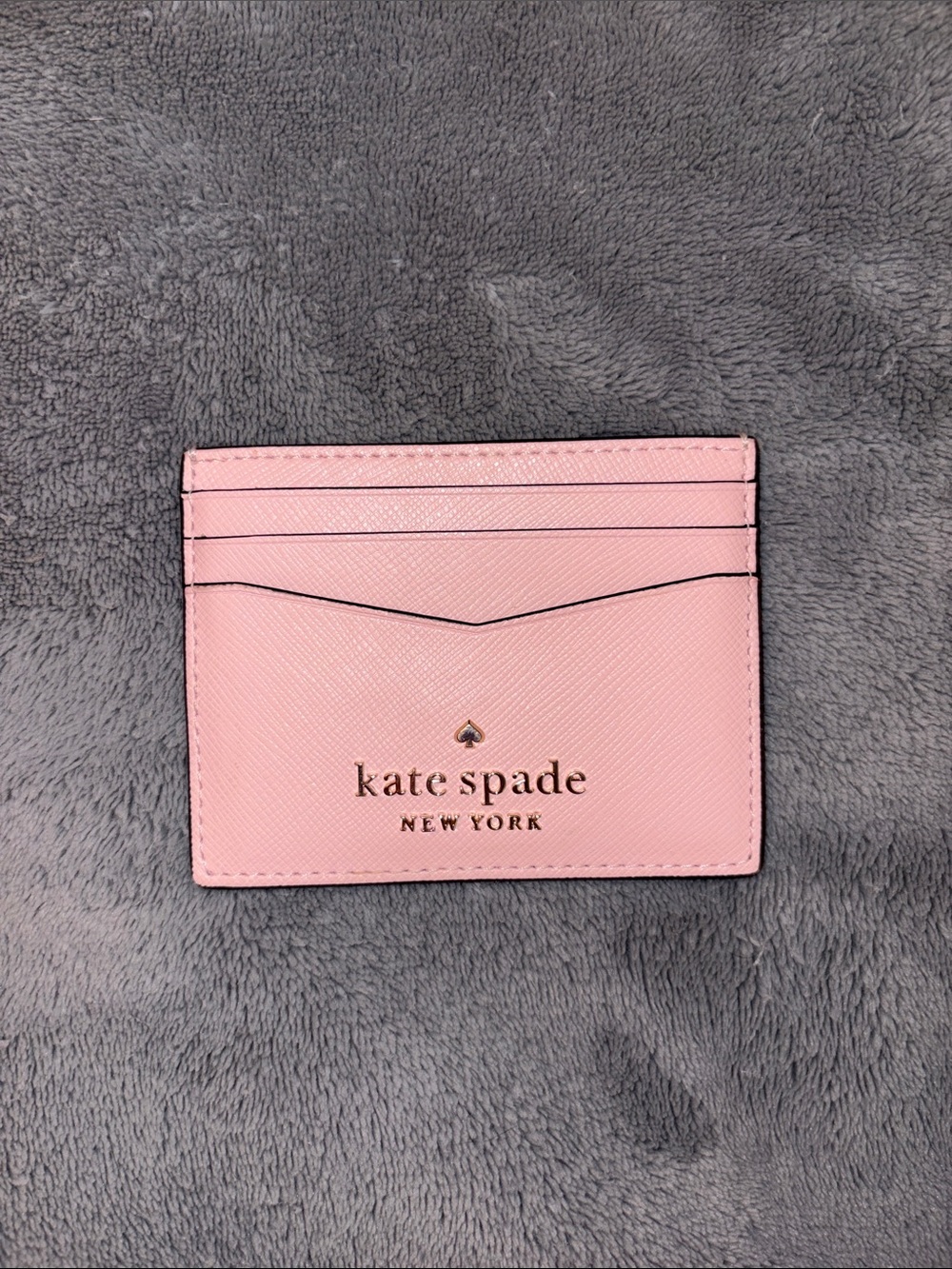 Kate Spade Pink Leather Cardholder